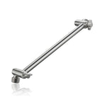 Rain Shower Head With Shower Arm (10 Inch Square, Brushed Nickel)