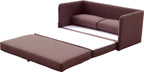 Kathy Collection Modern Upholstered Loveseat Sleeper