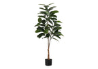52" Tall Artificial Rubber Tree - Indoor Faux Plant