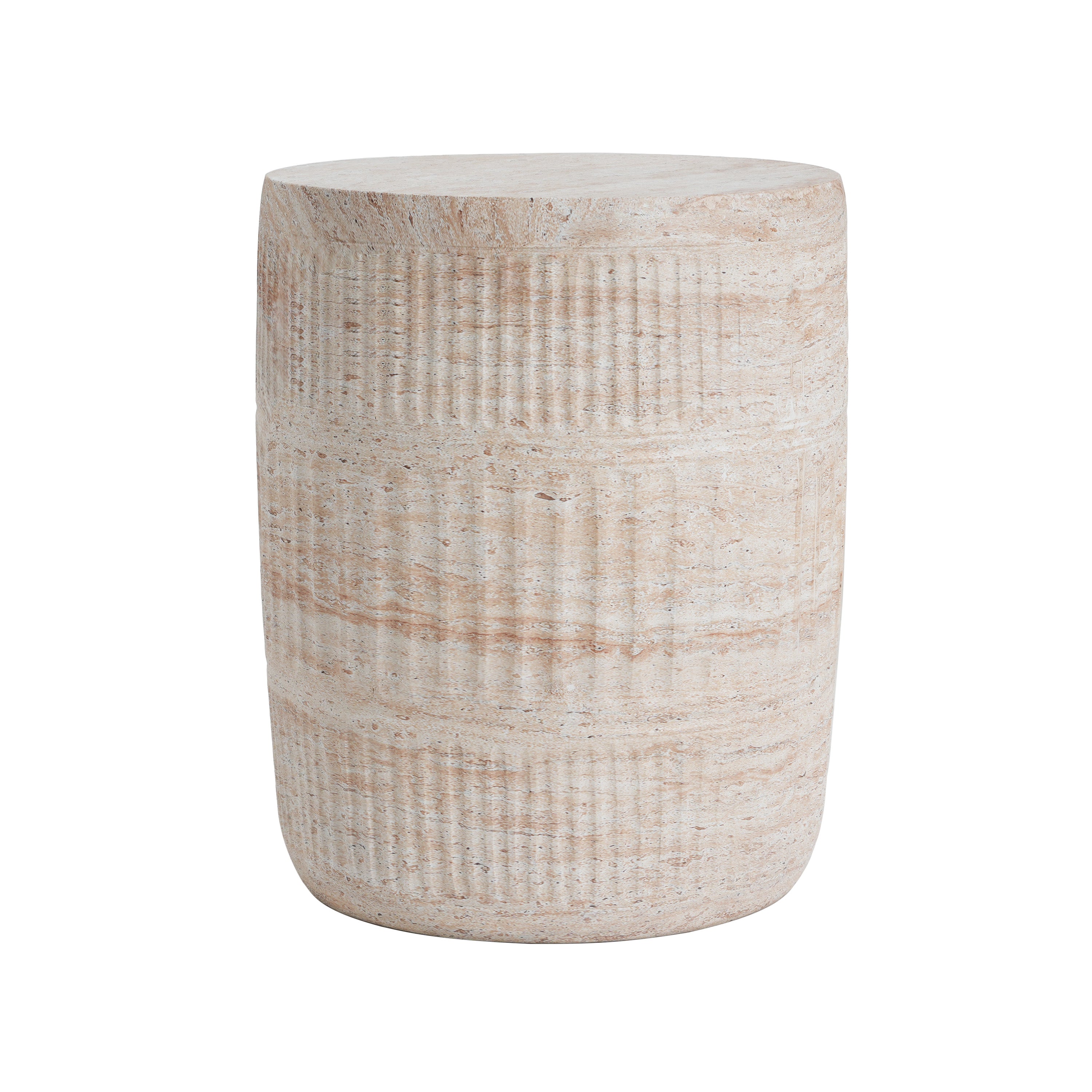 Outdoor/Indoor Lightweight Concrete Side Table