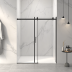 Frameless Sliding Shower Door - 56-60"W x 72"H