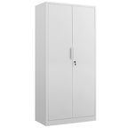 72-Inch 2-Door File Cabinet with Lock