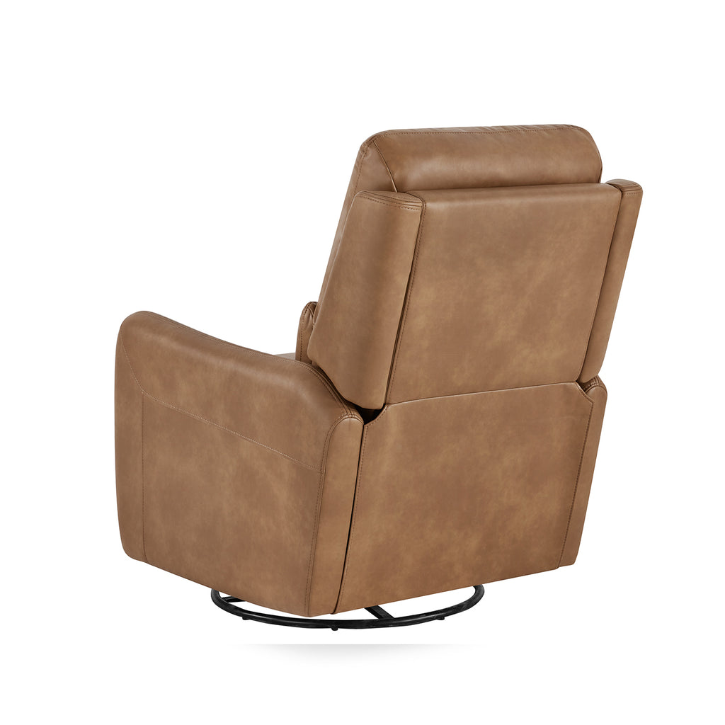 Dublin 30" Swivel Power Recliner Arm Chair - Saddle