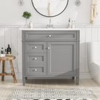 36'' Bathroom Vanity with Top Sink