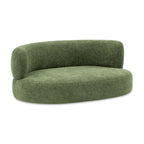 Shep 36" Curved Dog Sofa Bed Medium Moss