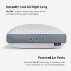 BedGear Frost Performance® Pillow, Size 2.0
