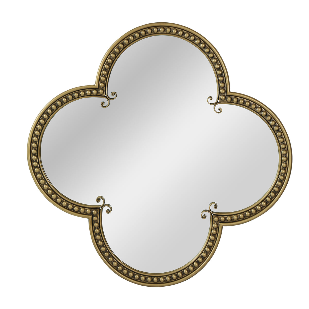 Quatrefoil Mirror - 31.5" Ornate Irregular Accent Mirrors