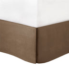 7 Piece Comforter Set Taupe/Brown Queen
