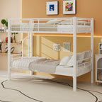 Twin Over Twin Metal Bunk Bed for Kids
