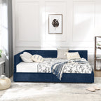 Full Size Storage Upholstered Tufted Bed Frame