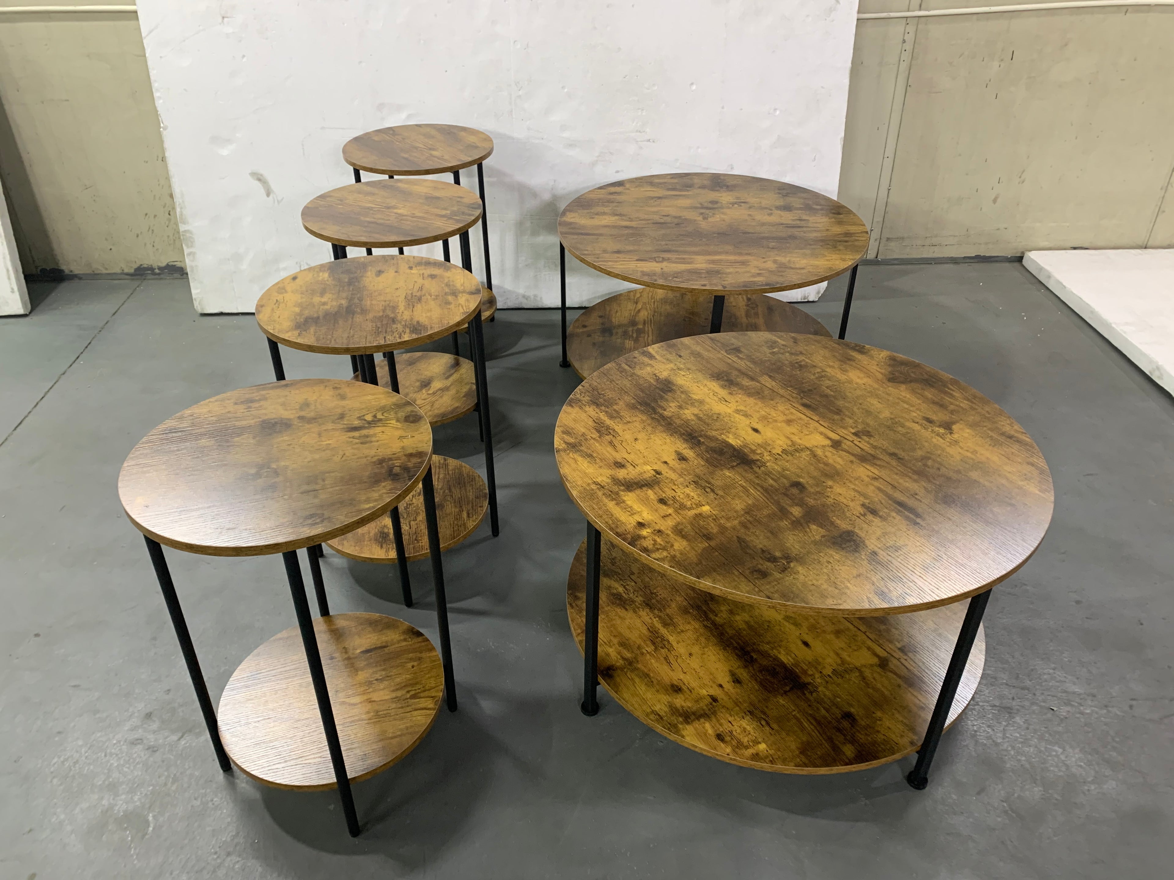 3-Piece Coffee Table and End Table Set
