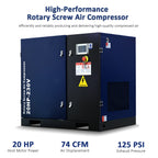 20HP Rotary Screw Air Compressor