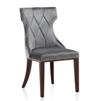 Reine Wood Upholstered Dining Chair (Set of 2)