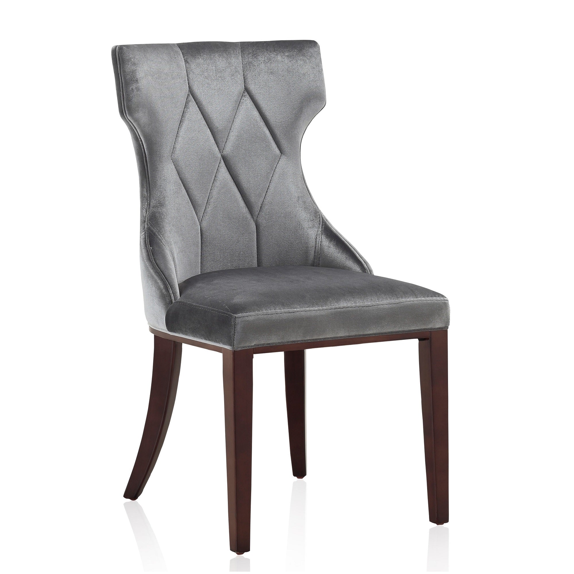 Reine Wood Upholstered Dining Chair (Set of 2)