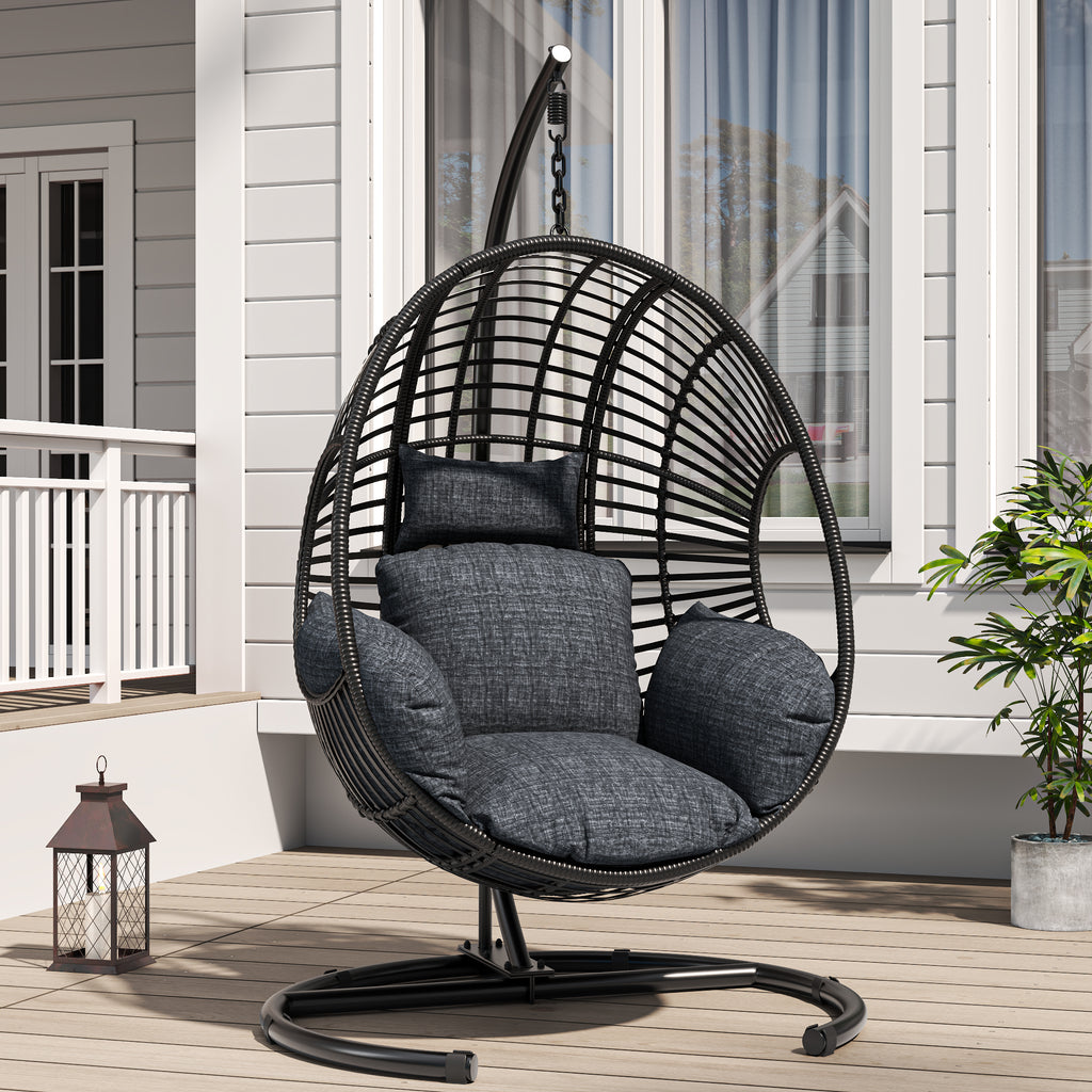 42 Extra Wide U-Base Hanging Egg Chair