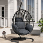 42 Extra Wide U-Base Hanging Egg Chair