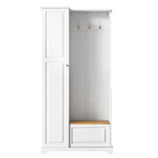 Stylish Design Hall Tree with Flip-Up Bench