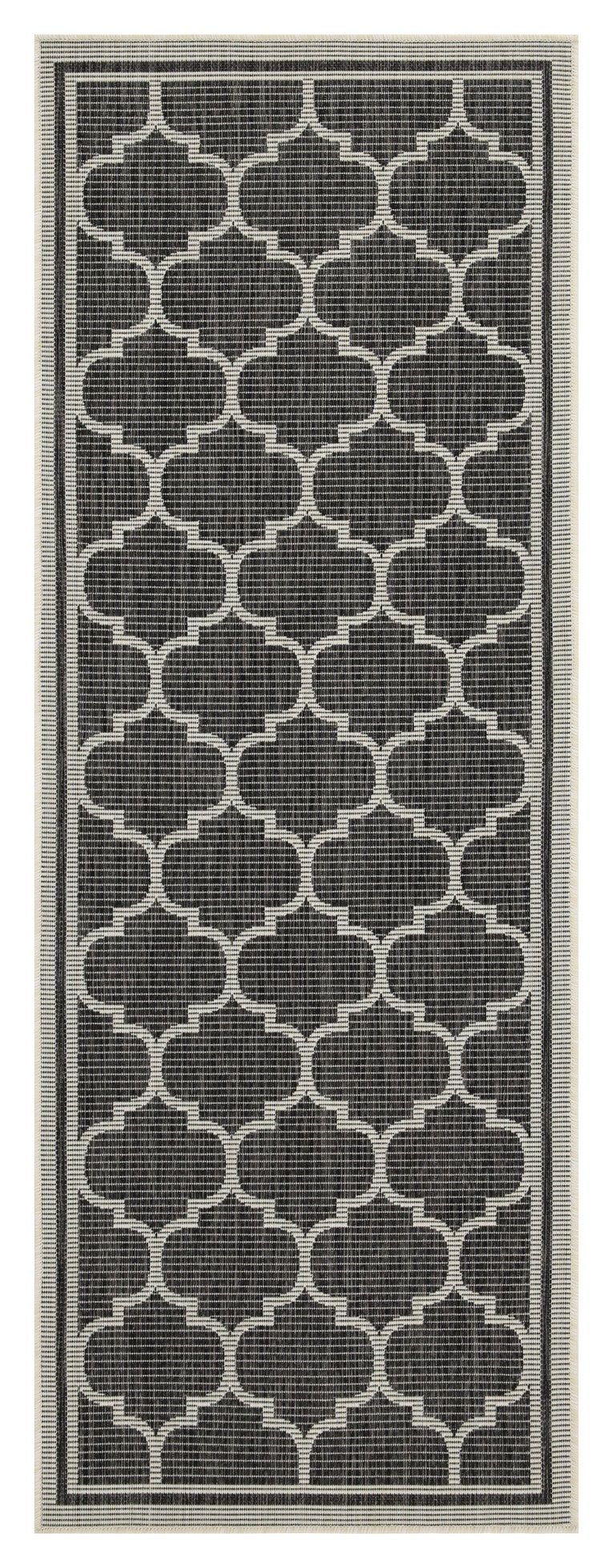 Sunshine GC_HAR2005 Anthracite Indoor/Outdoor Area Rug