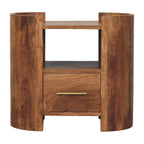 Solid Wood Valencia Sculpted Bedside