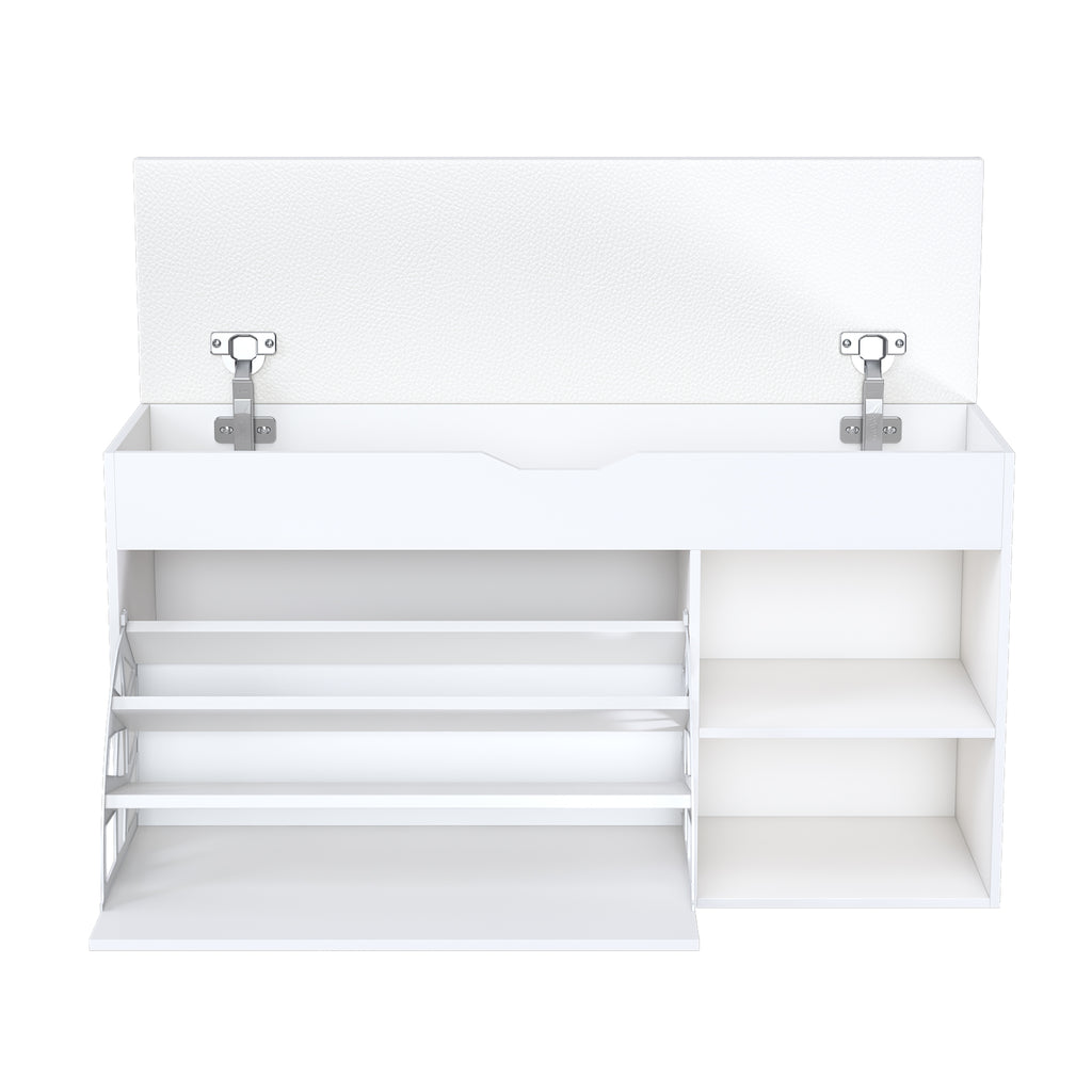 Entryway Bench with Shoe Storage
