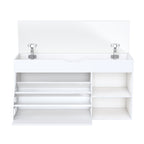 Entryway Bench with Shoe Storage