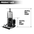 Air Hydraulic Bottle Jack, 20 Ton/40000 LBS