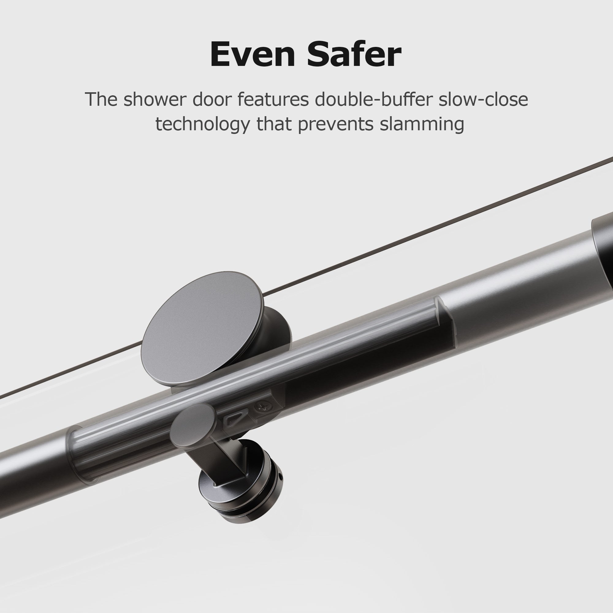 Frameless Single Sliding Shower Doors