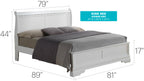 Charming Traditional King Bed