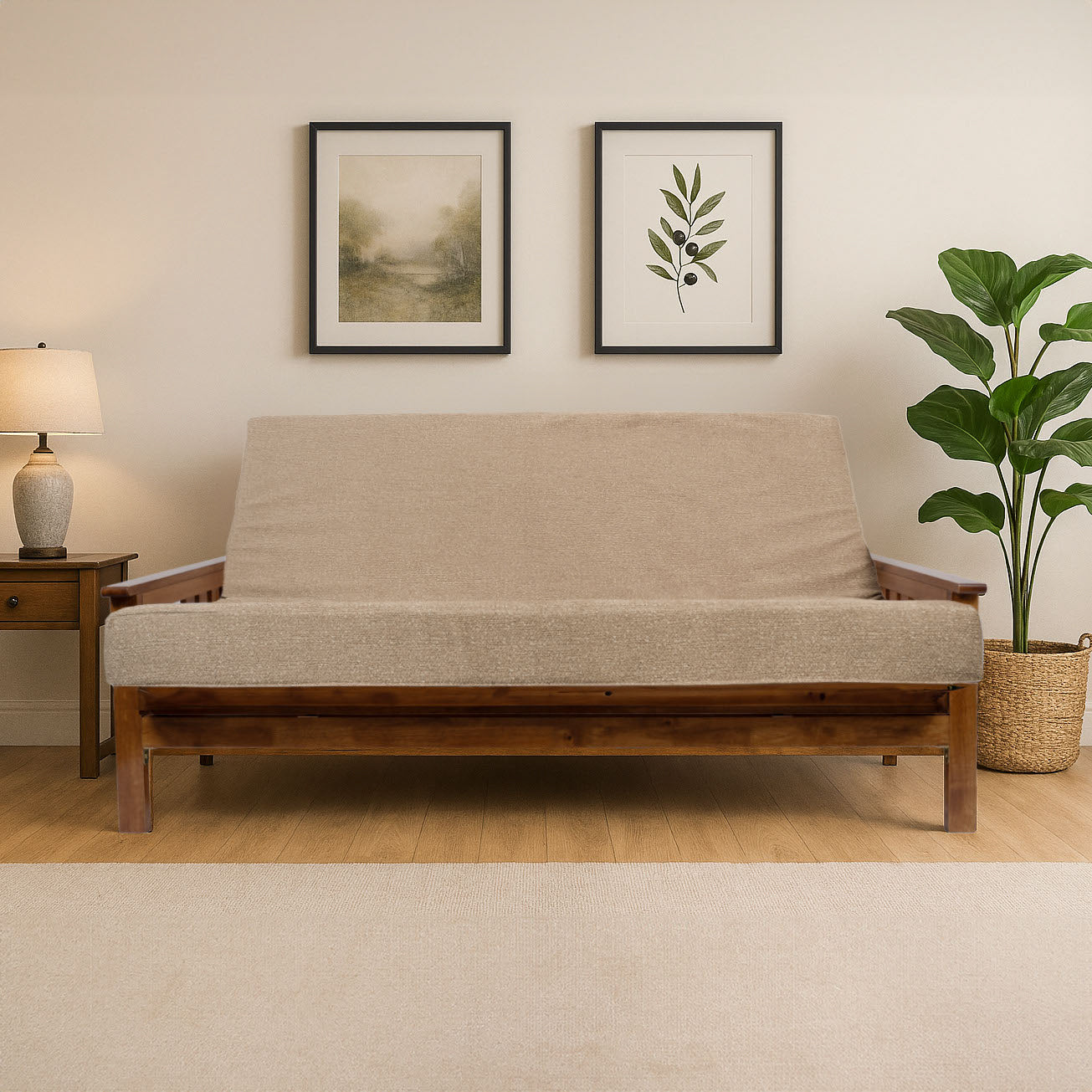 Memory Foam Infused Futon Mattress Full