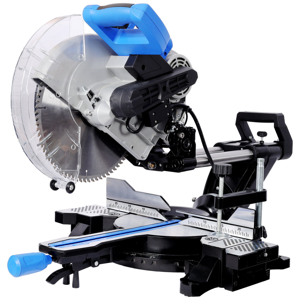 12-Inch Dual Bevel Sliding Miter Saw with Laser Guide