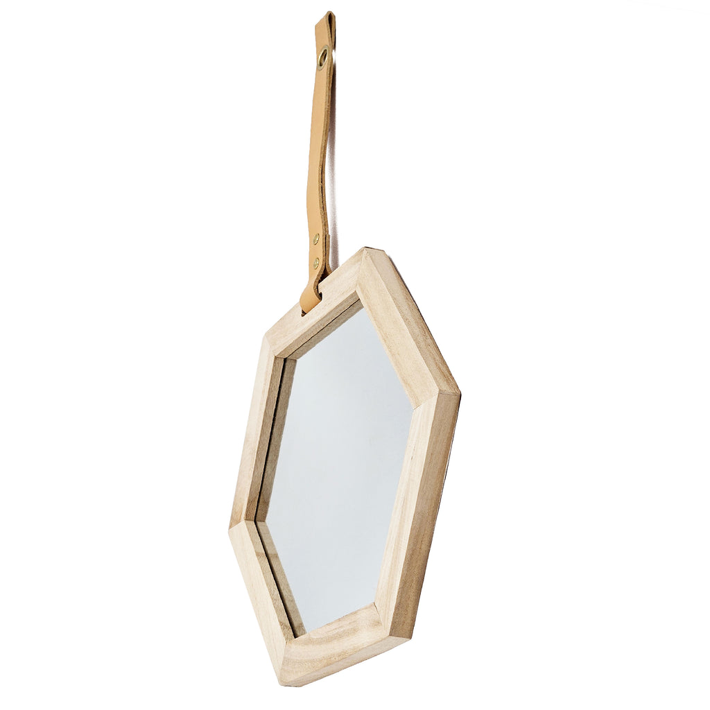 Harlan Hexagon Mirror - Set of 2 Wall Accents
