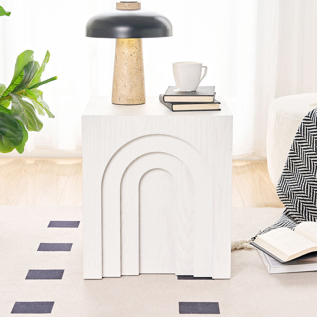 15.74'' Square Side Table
