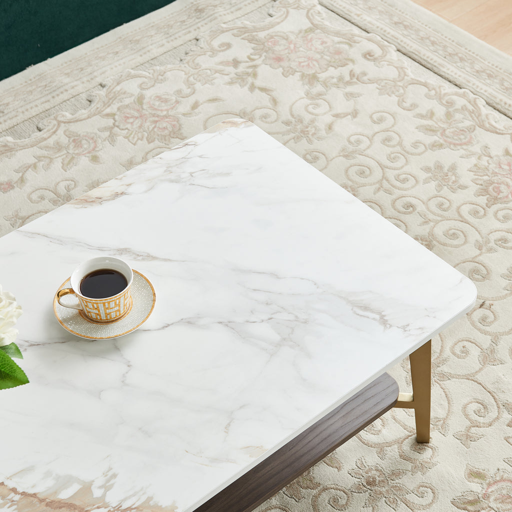 Coffee Table Rectangular Center Table for Living Room