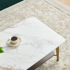 Coffee Table Rectangular Center Table for Living Room