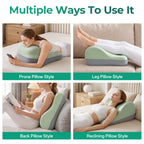 Ergonomic Memory Foam Support Pillow for Couples
