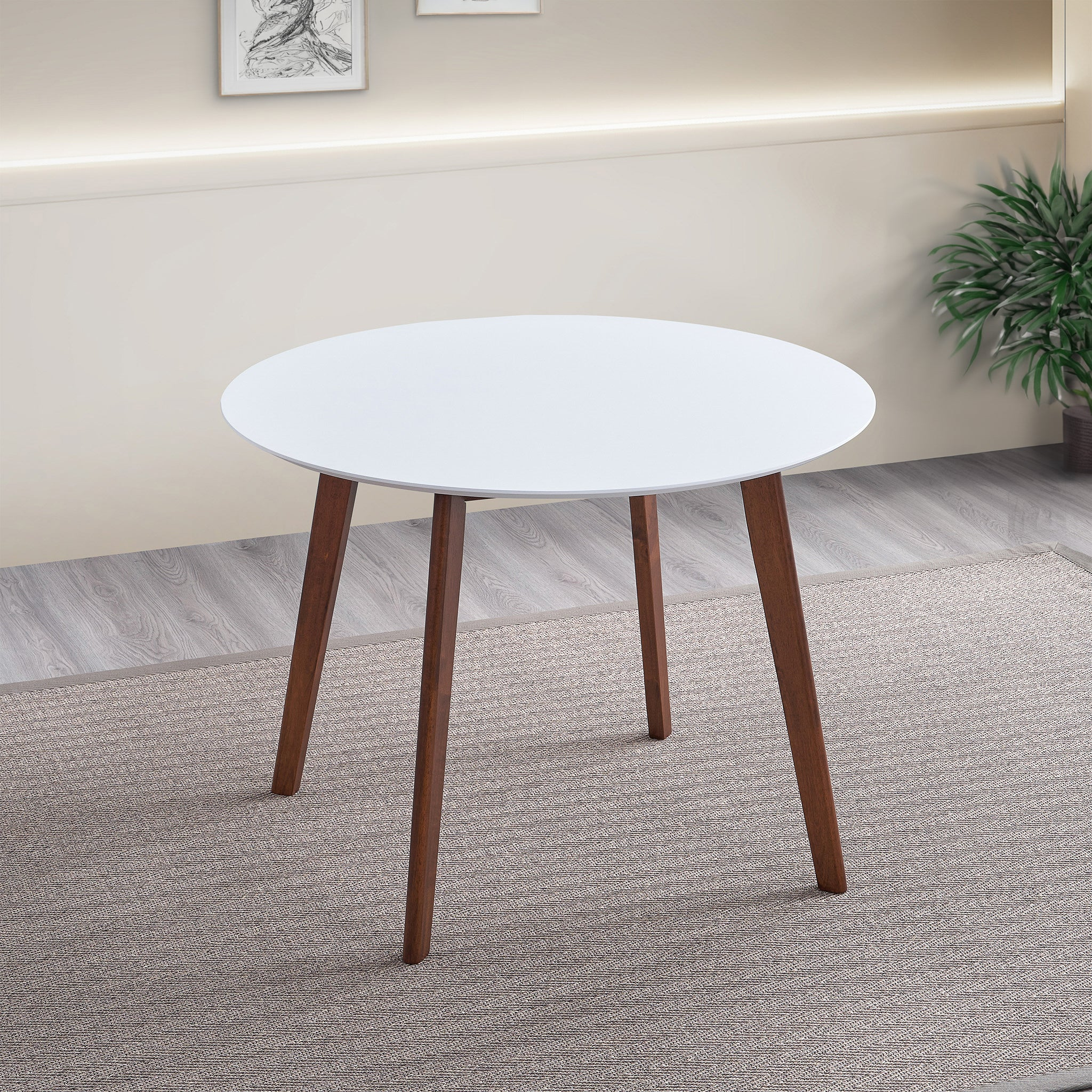 Minimalist Mid Century Modern Dining Table