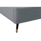 Crosby Upholstered Velvet King Bed