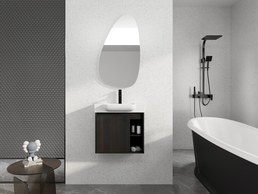 24'' Wall-Mounted Bathroom Vanity