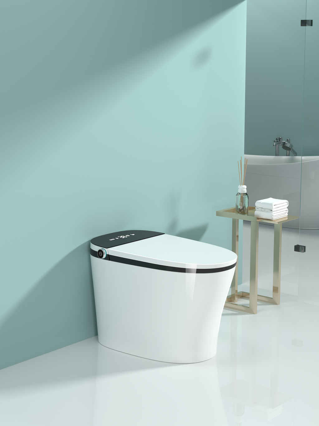 Smart Toilet with Bidet Built-in