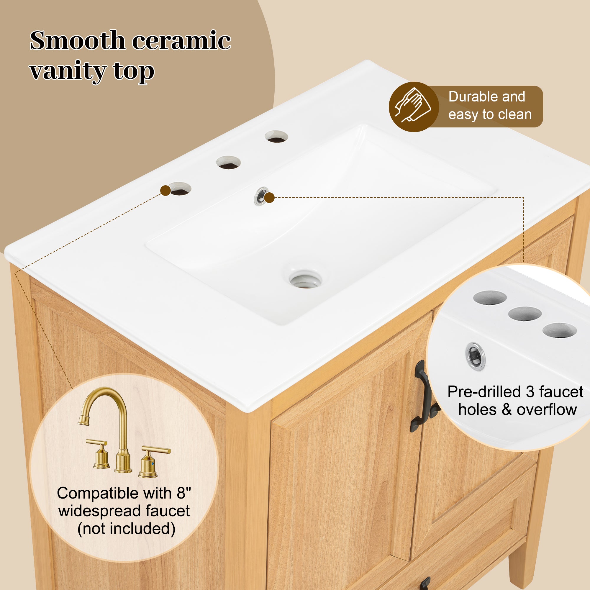 30" Bathroom Vanity