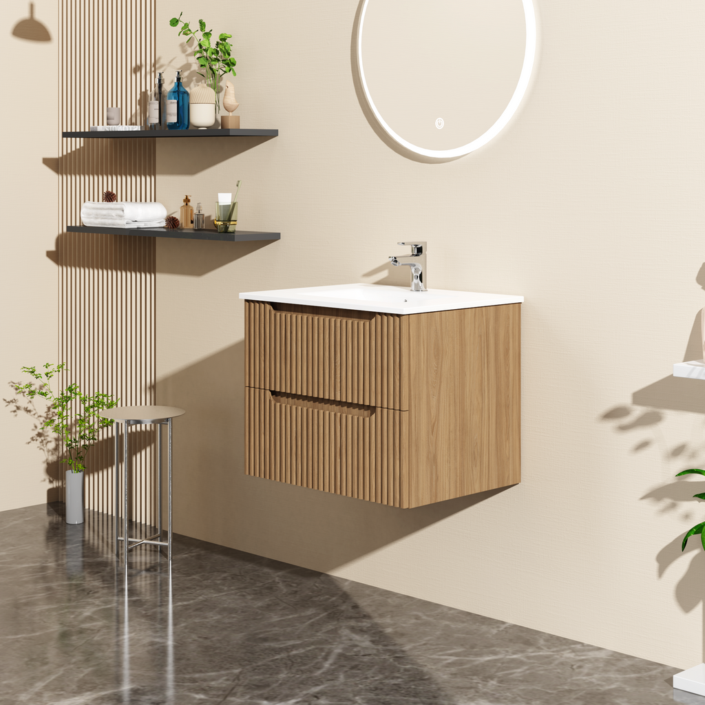 Goodyo 24" Wall-Mount Bathroom Vanity Cabinet
