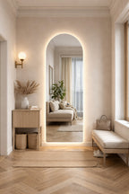 65" x 21" LED Full Length Wall Mirror