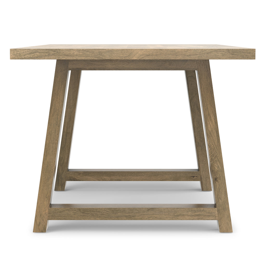 Whitley 72 Inch Wide Solid Mango Farmhouse Dining Table