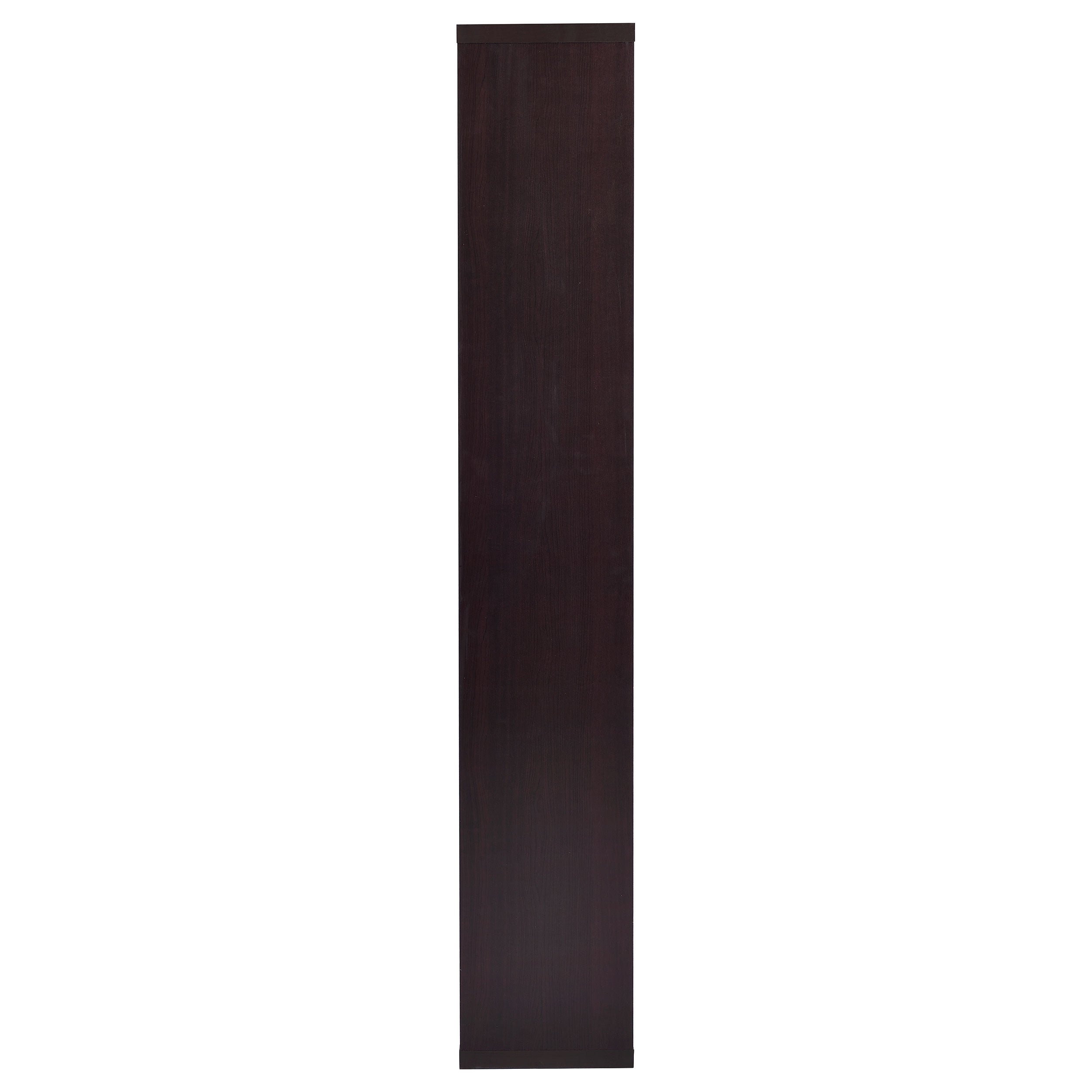 Theo 71-inch 6-shelf Bookshelf Cappuccino-CoasterEveryday