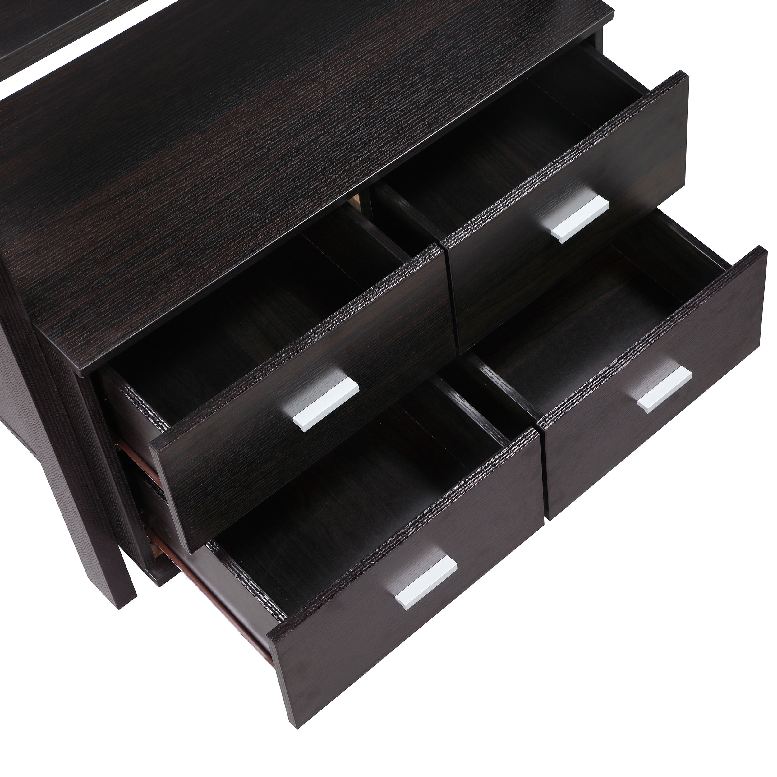Colella 72-inch 5-shelf Storage Ladder Bookshelf Cappuccino-CoasterEveryday