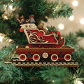 North Pole Express Sleigh Car Ornament