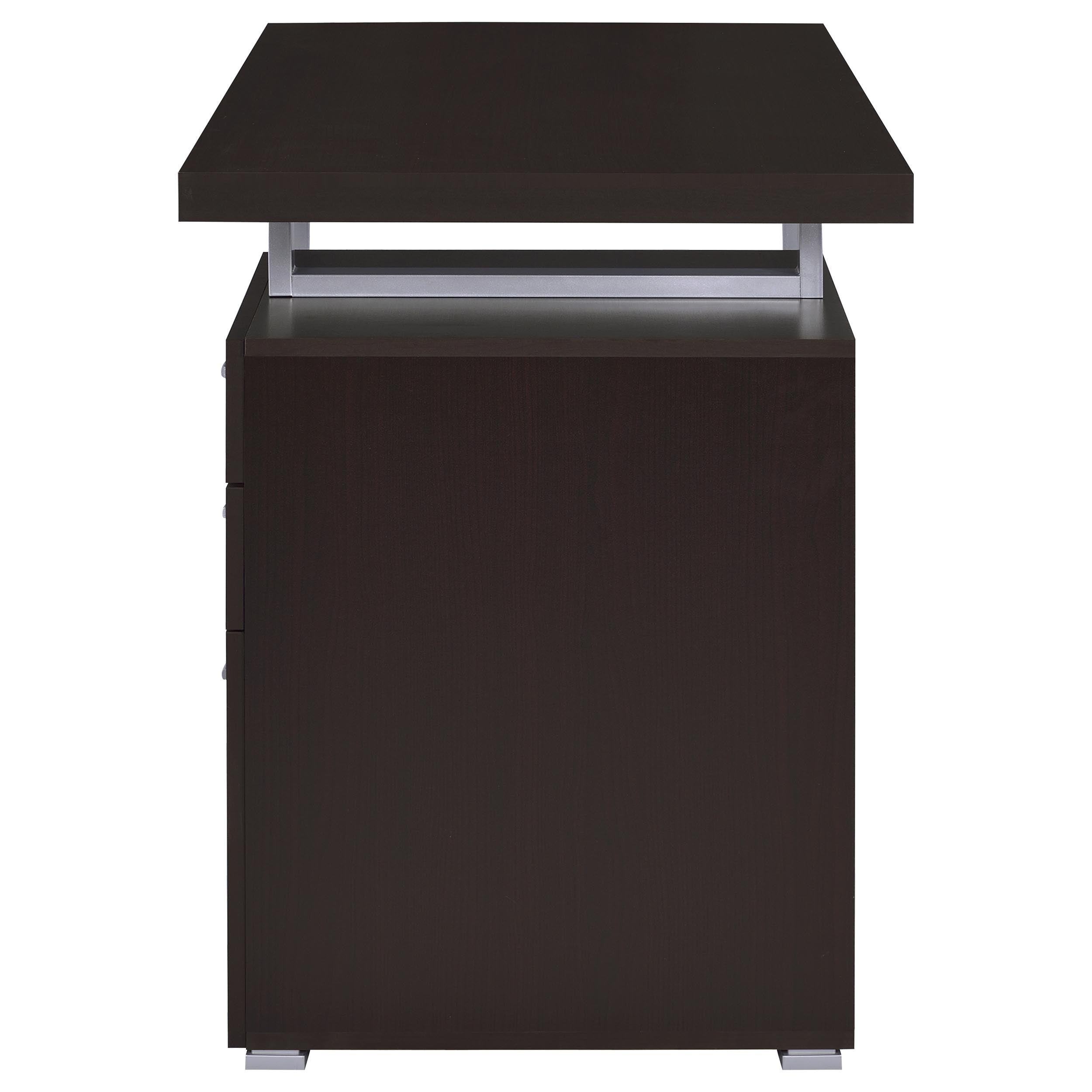 Brennan 47-inch 3-drawer Office Computer Desk Cappuccino-CoasterEveryday
