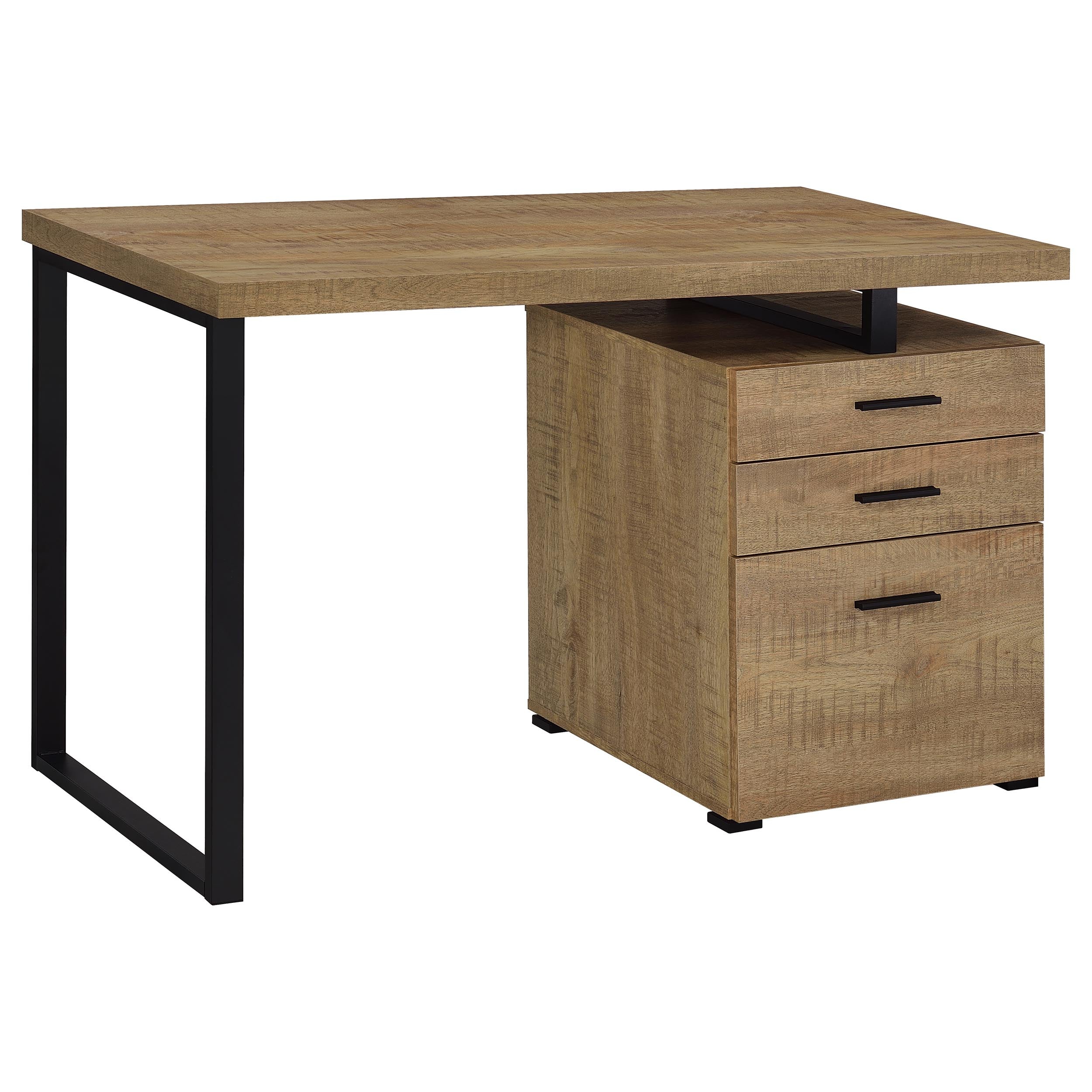 Brennan 47-inch 3-drawer Office Computer Desk Mango-