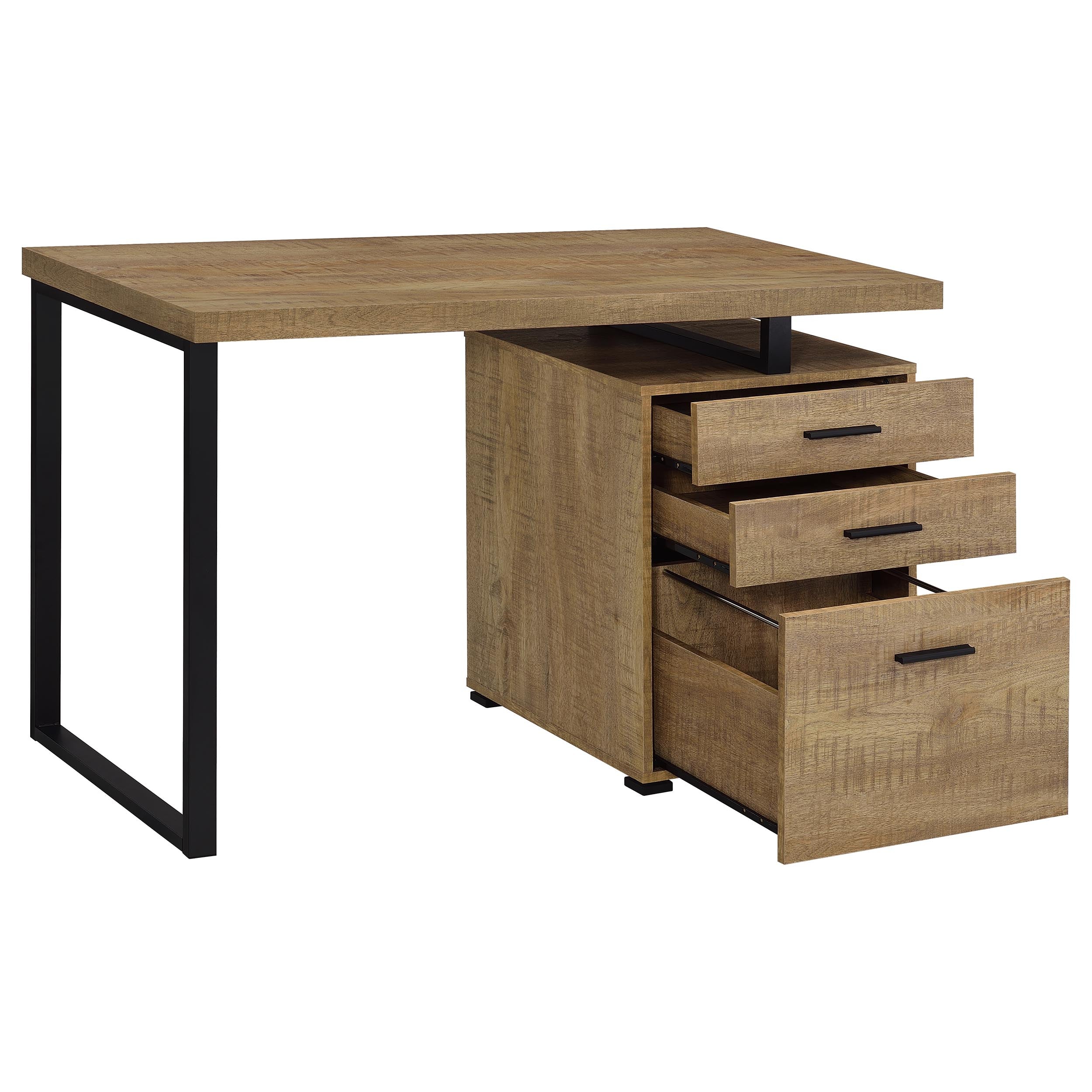 Brennan 47-inch 3-drawer Office Computer Desk Mango-