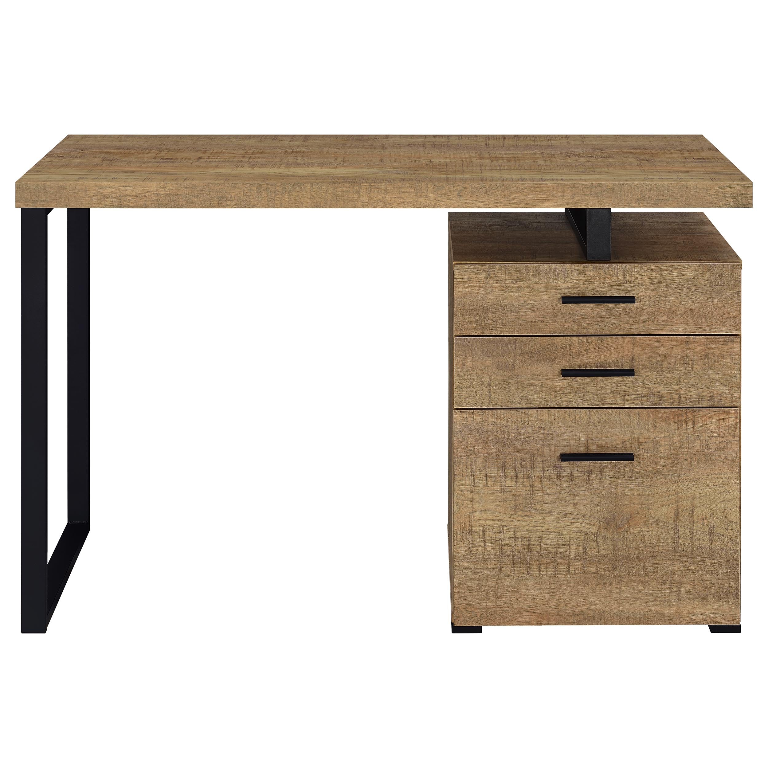 Brennan 47-inch 3-drawer Office Computer Desk Mango-